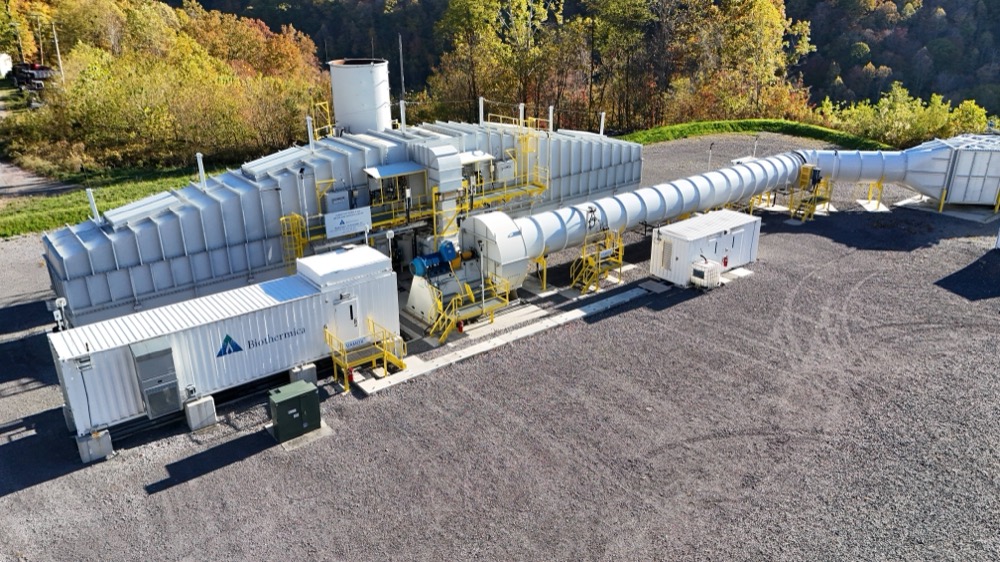 VAMOX® unit seen from a drone